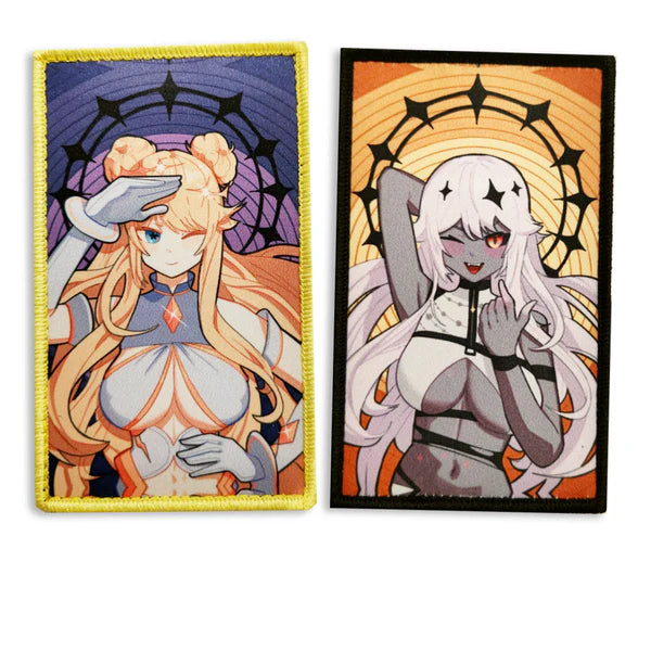 Kaneko Lumi - Lumi & Gloomi pair large velcro patch