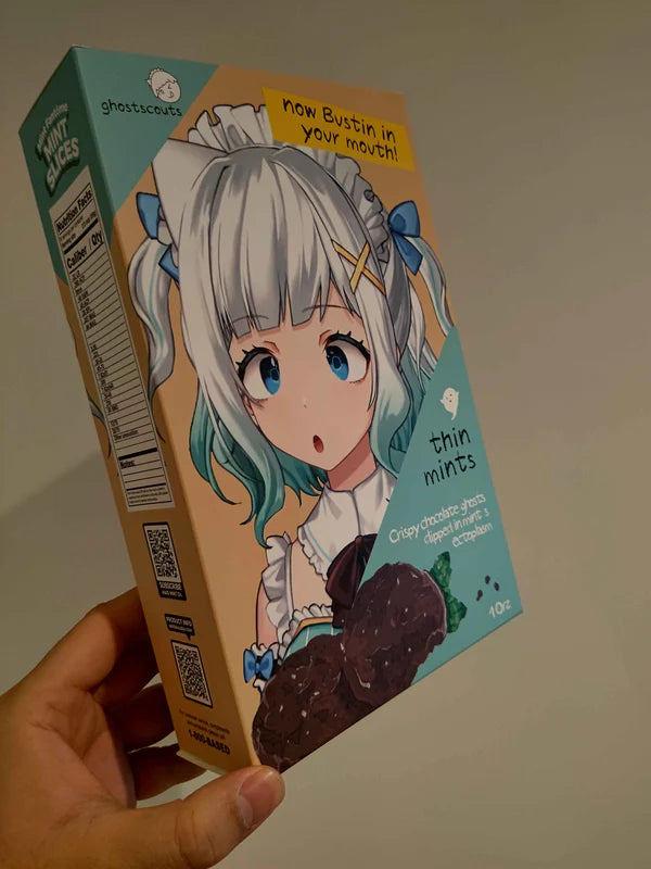 Maid Mint Fantome Mint Slices Cookie Box / Ammo Organiser / Cereal Box