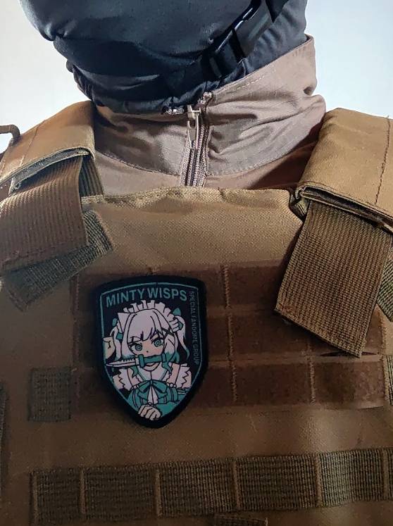 Minty Wisps Special Fandome Group - Maid Mint Morale Patch