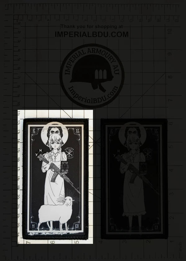 Coptic Christ-Chan Morale Patch (5x2.8in | 7x13cm) FREE SHIPPING WORLDWIDE