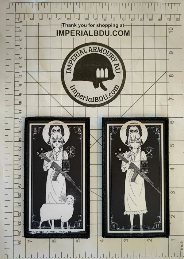 Coptic Christ-Chan Morale Patch (5x2.8in | 7x13cm) FREE SHIPPING WORLDWIDE