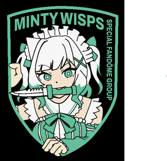 Minty Wisps Special Fandome Group - Maid Mint Morale Patch