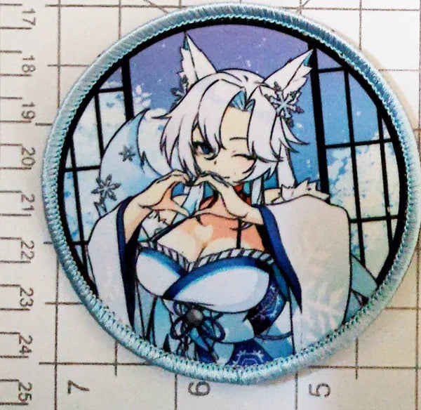 Smug Alana Morale Patch, ice & fire duo velcro patch set