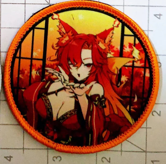 Smug Alana Morale Patch, ice & fire duo velcro patch set