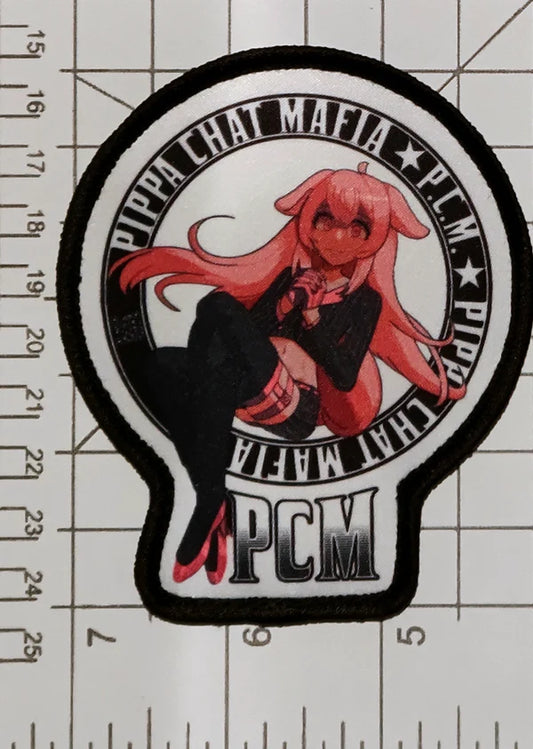 PCM Pippa Chat Mafia Morale Patch / Velcro Patch