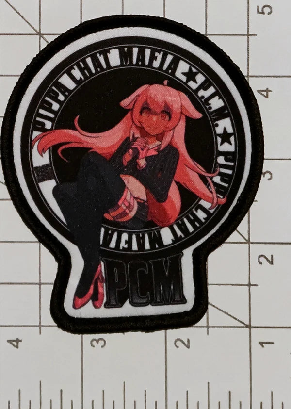 PCM Pippa Chat Mafia Morale Patch / Velcro Patch