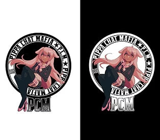 PCM Pippa Chat Mafia Morale Patch / Velcro Patch